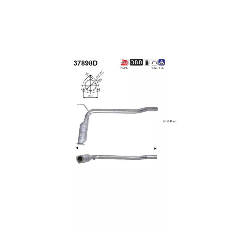 Catalyseur AS 37898D