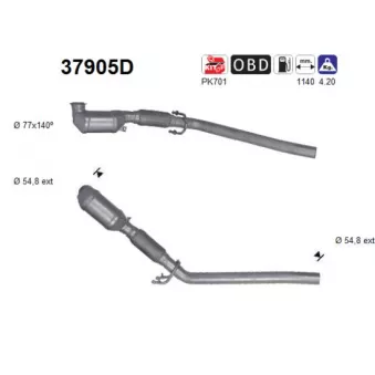 Catalyseur AS 37905D
