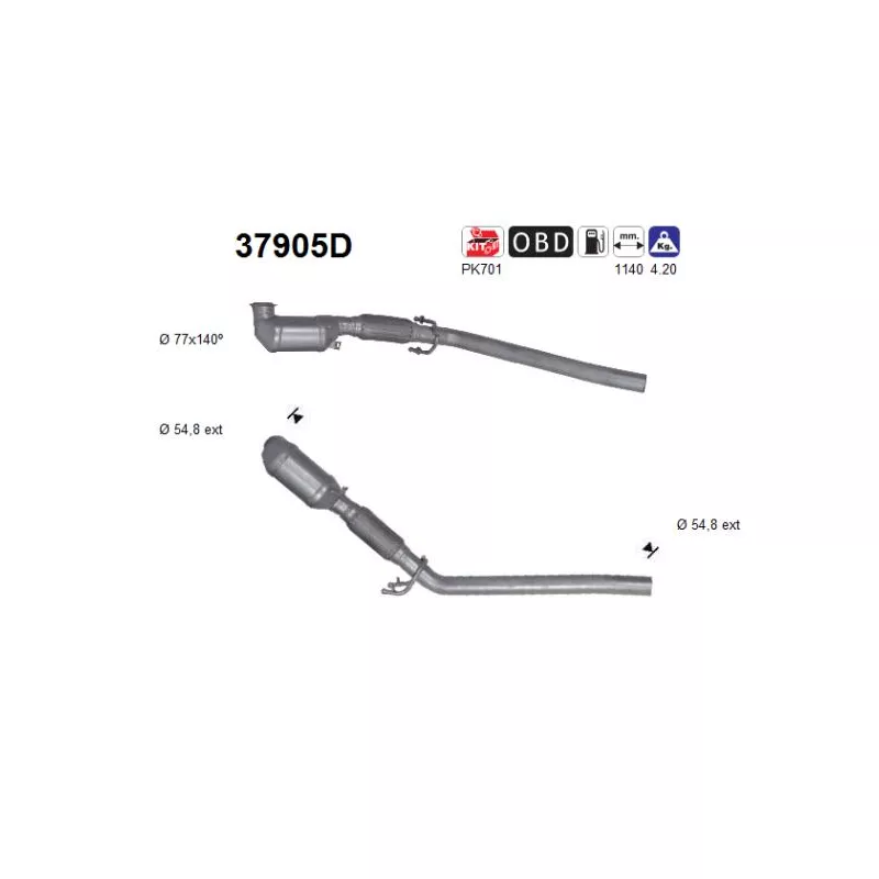 Catalyseur AS 37905D
