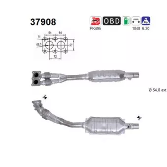 Catalyseur AS 37908