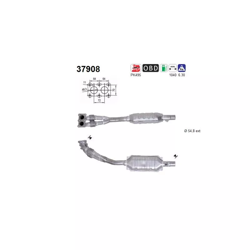 Catalyseur AS 37908