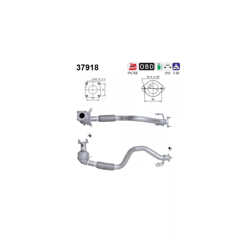 Catalyseur AS 37918