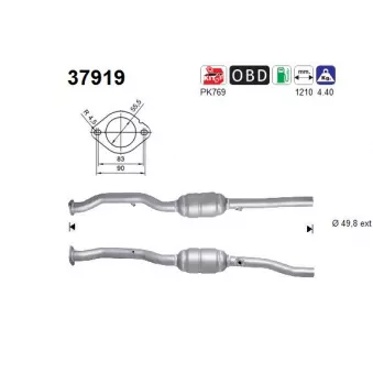 Catalyseur AS 37919