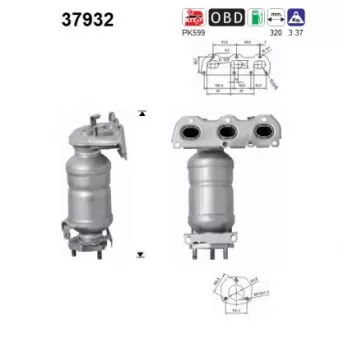 Catalyseur AS 37932