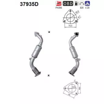 Catalyseur AS 37935D