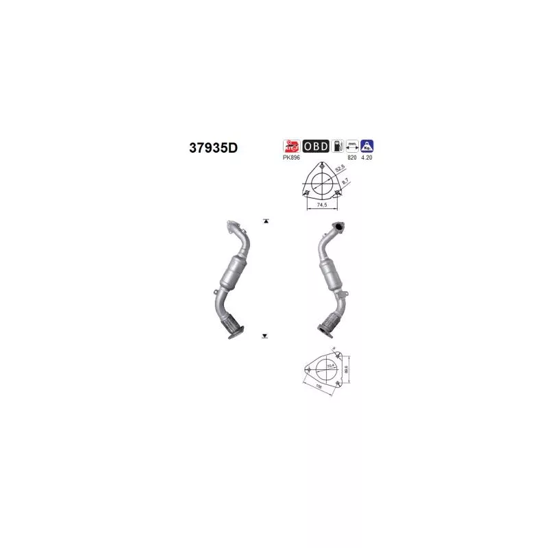 Catalyseur AS 37935D