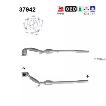 Catalyseur AS 37942