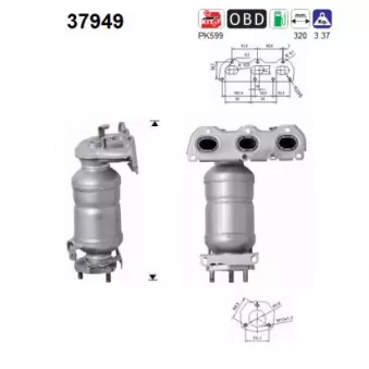 Catalyseur AS 37949