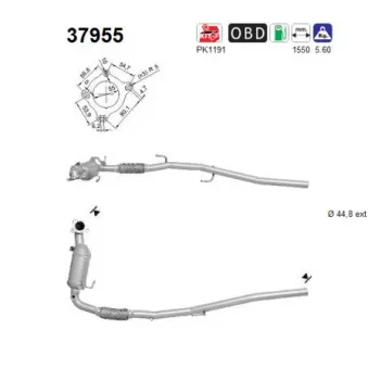 Catalyseur AS 37955