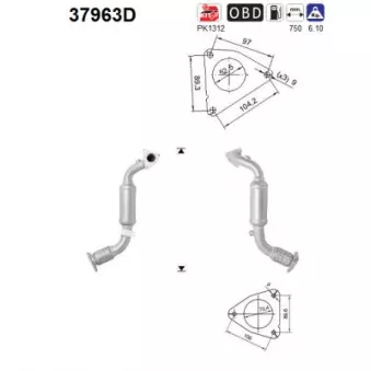 Catalyseur AS 37963D
