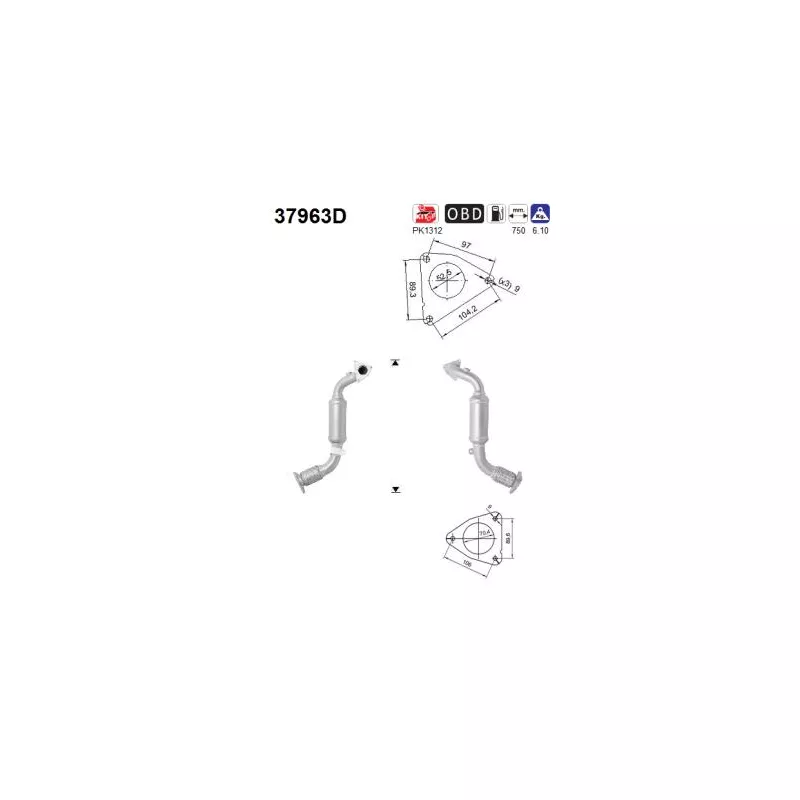 Catalyseur AS 37963D