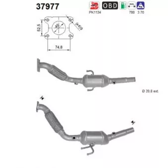 Catalyseur AS 37977