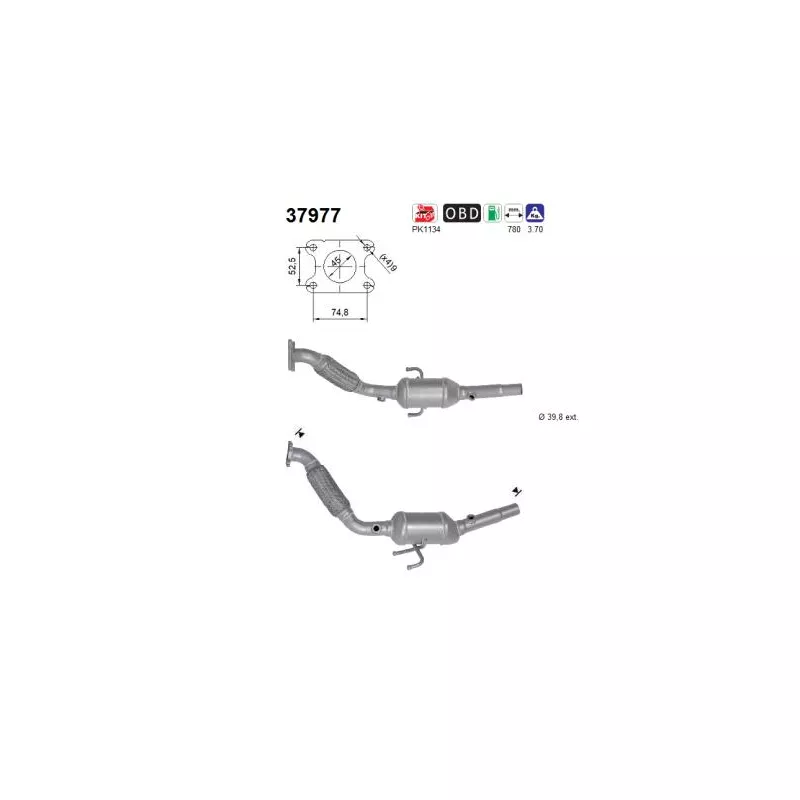 Catalyseur AS 37977