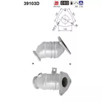 Catalyseur AS 39103D