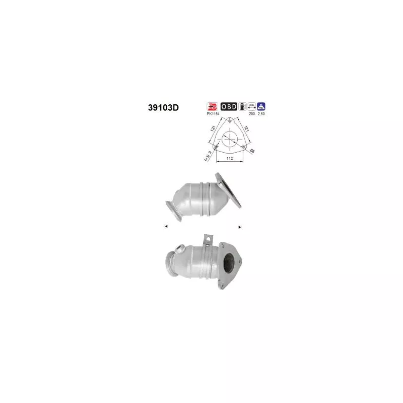 Catalyseur AS 39103D