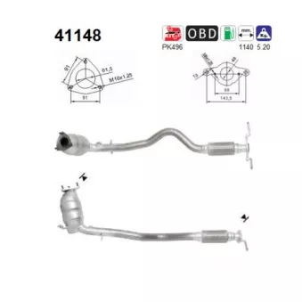 Catalyseur AS 41148