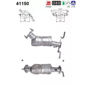 Catalyseur AS 41150