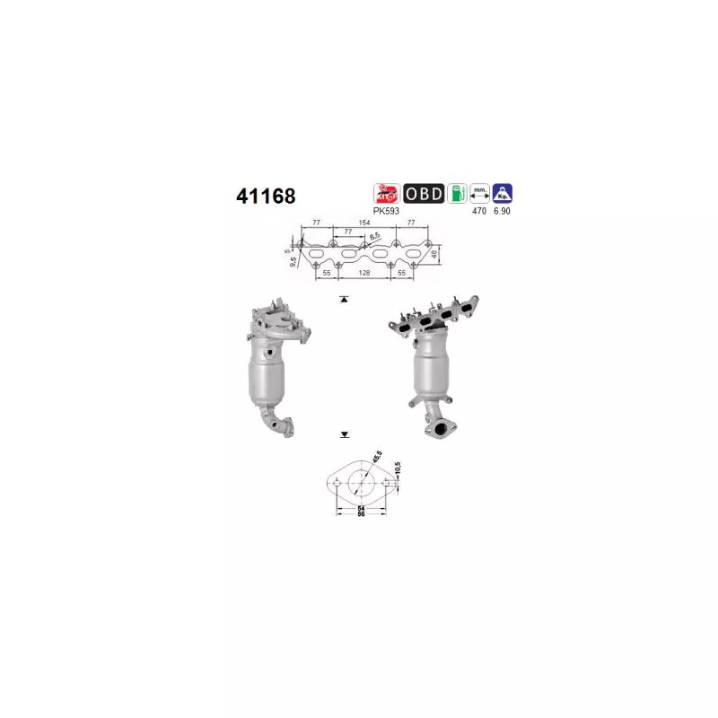 Catalyseur AS 41168