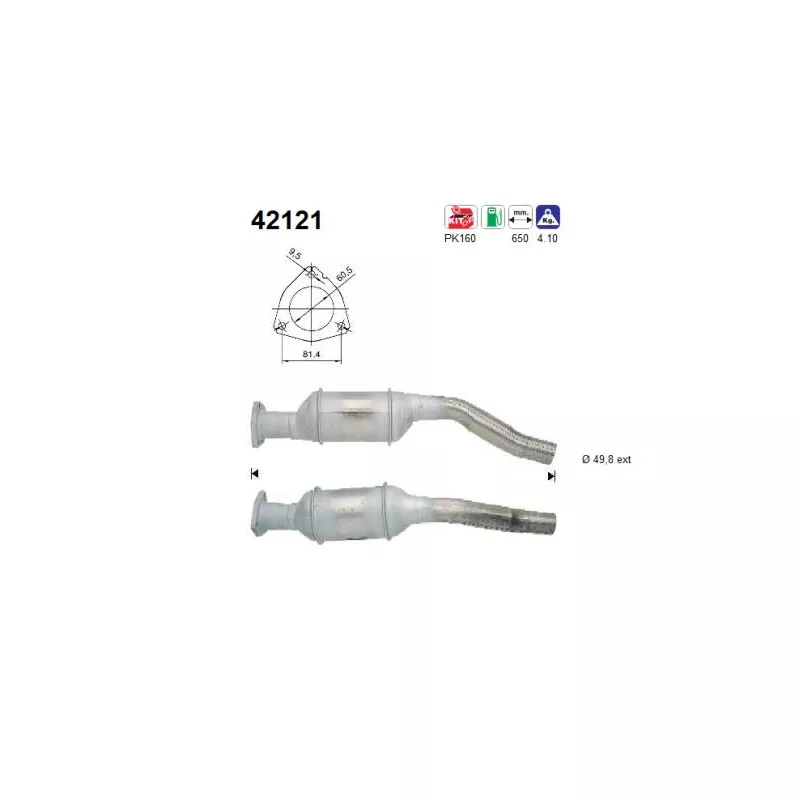 Catalyseur AS 42121