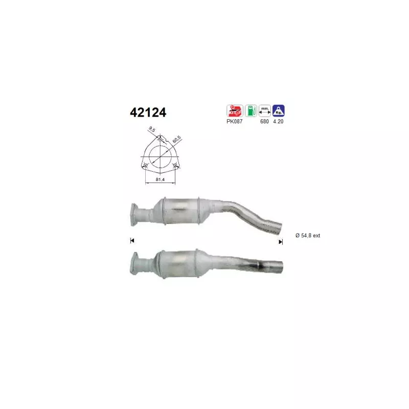Catalyseur AS 42124