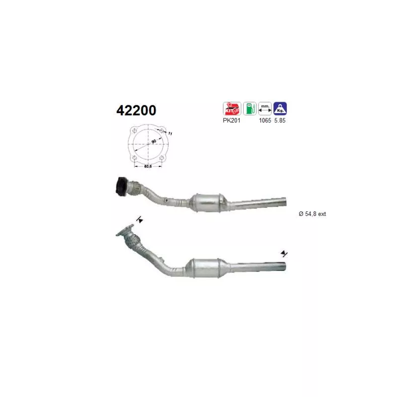 Catalyseur AS 42200