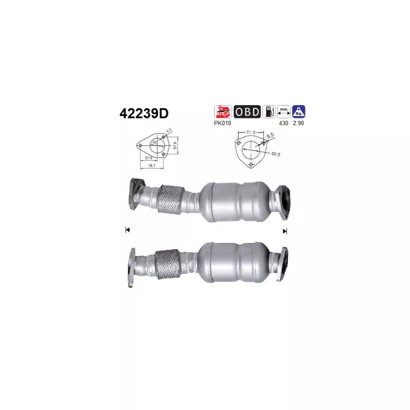 Catalyseur AS 42239D