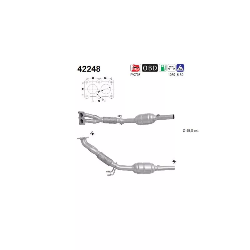 Catalyseur AS 42248