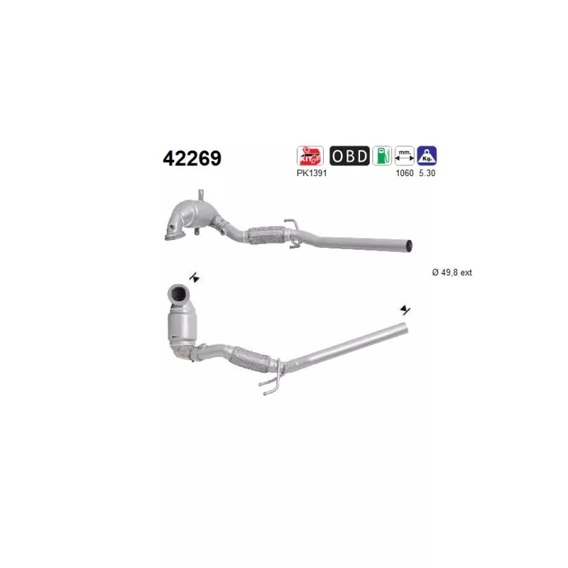 Catalyseur AS 42269