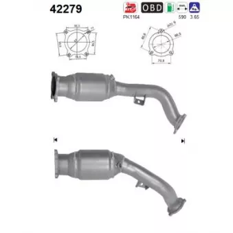 Catalyseur AS 42279