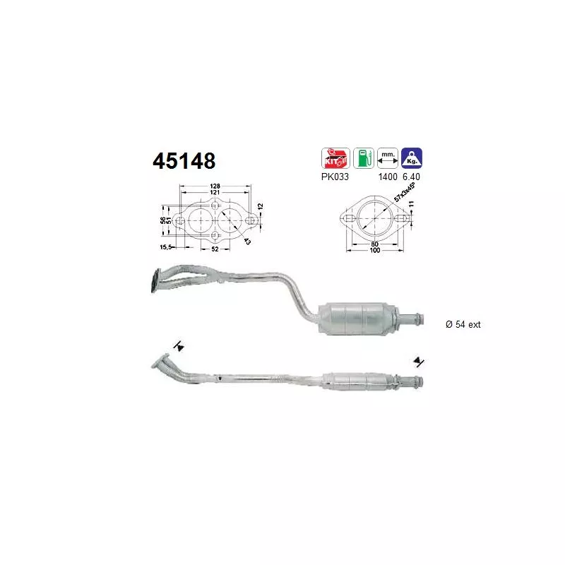 Catalyseur AS 45148