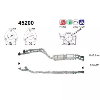 Catalyseur AS 45200