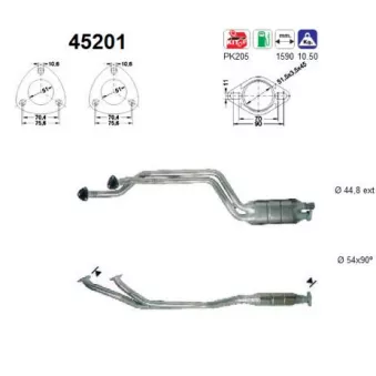 Catalyseur AS 45201