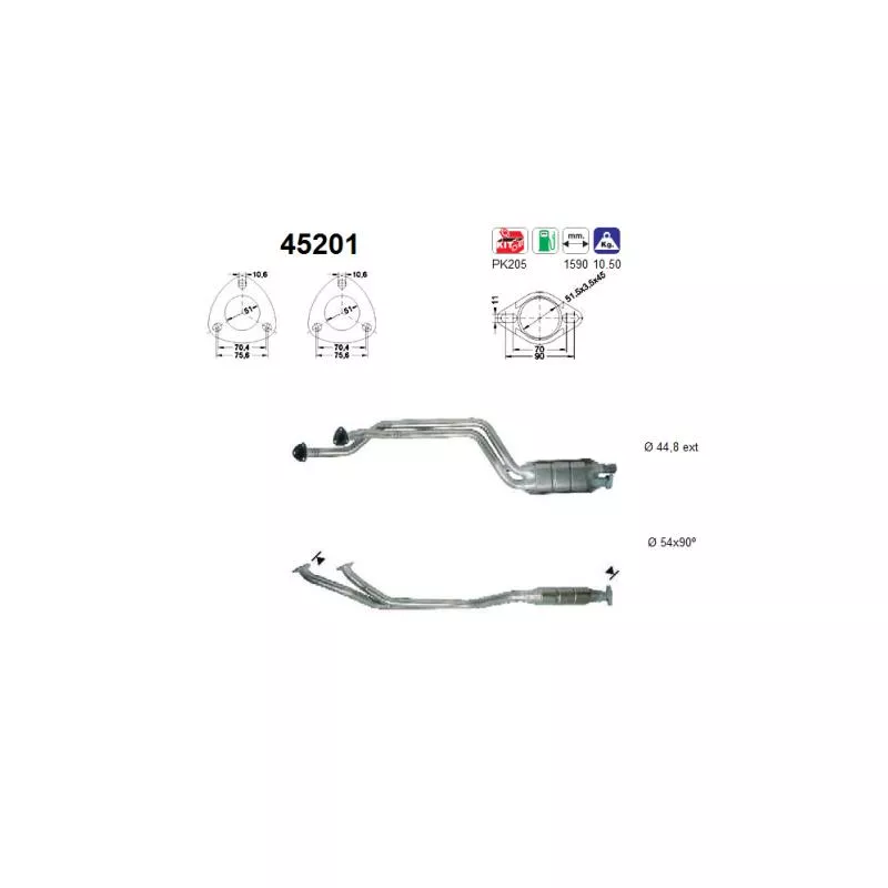 Catalyseur AS 45201