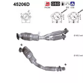 Catalyseur AS 45206D