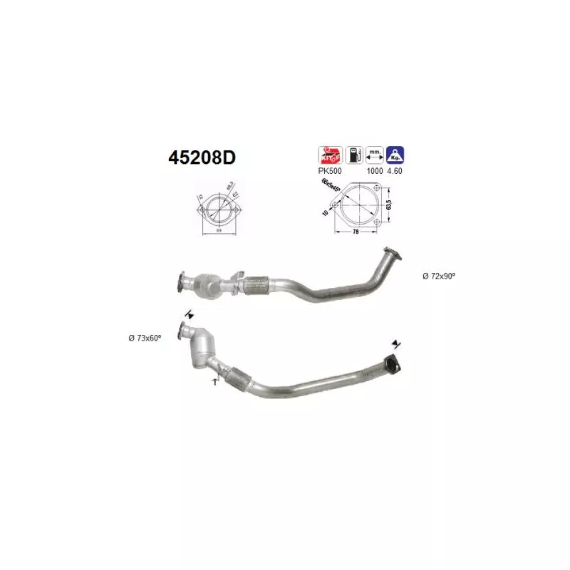 Catalyseur AS 45208D