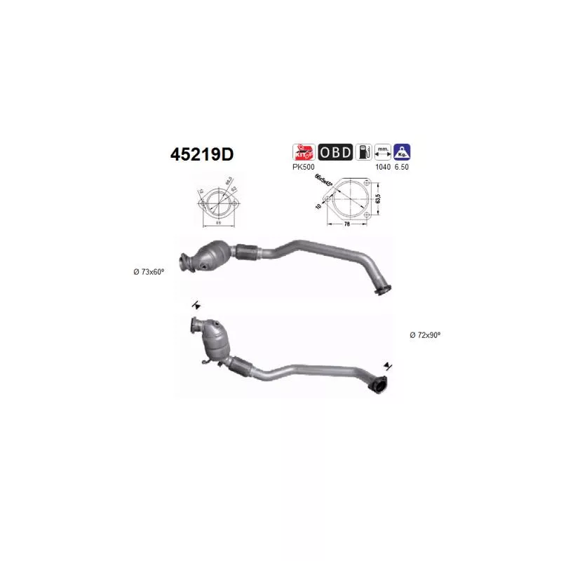 Catalyseur AS 45219D