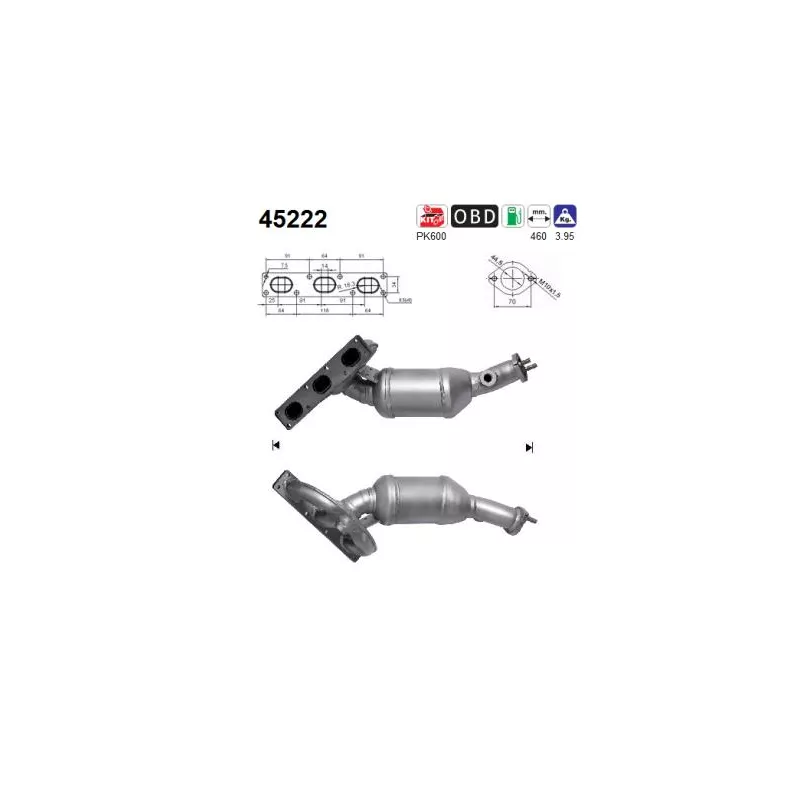 Catalyseur AS 45222