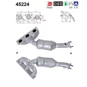 Catalyseur AS 45224