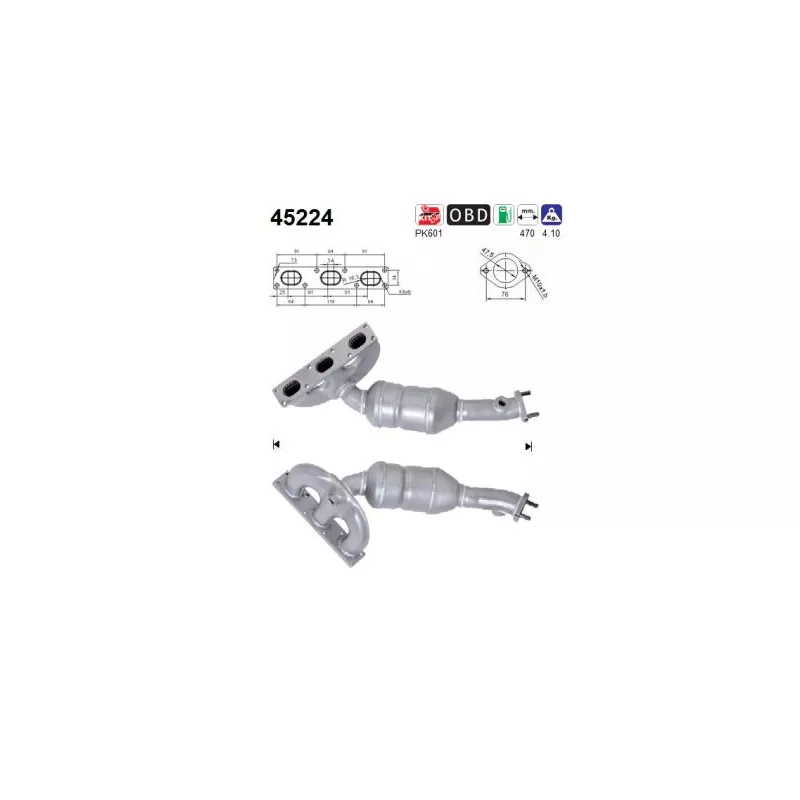 Catalyseur AS 45224