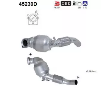 Catalyseur AS 45230D