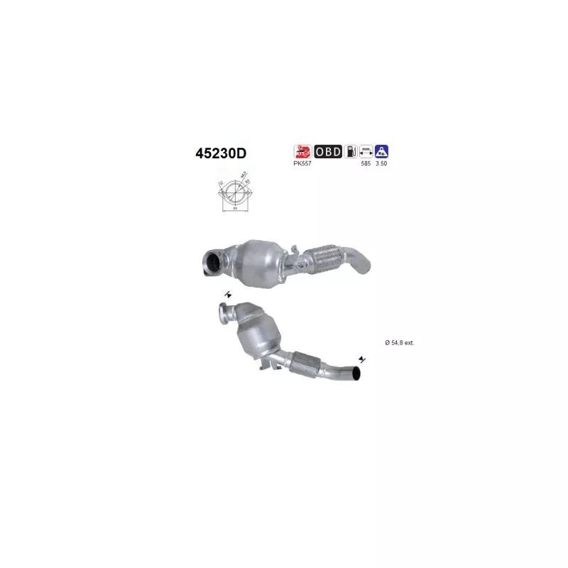 Catalyseur AS 45230D