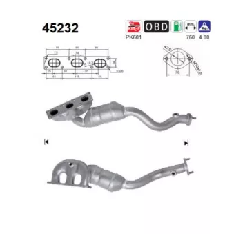 Catalyseur AS 45232