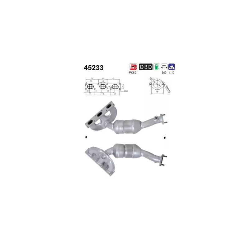 Catalyseur AS 45233