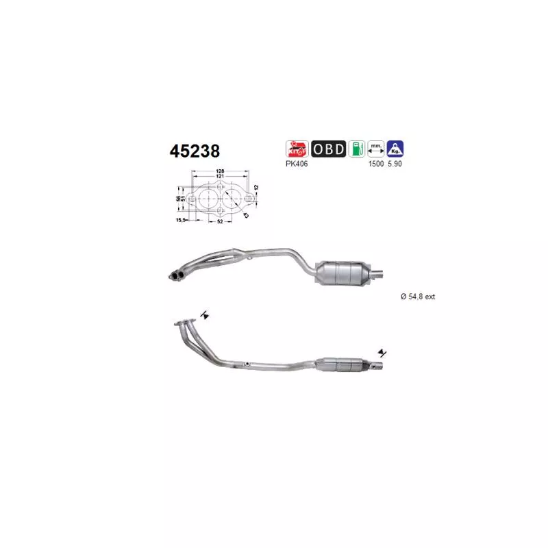 Catalyseur AS 45238
