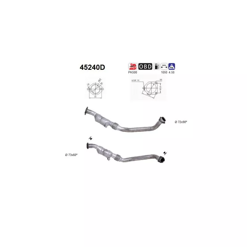 Catalyseur AS 45240D