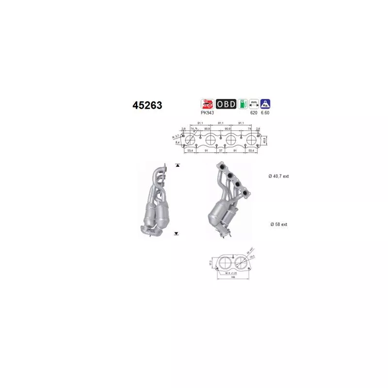 Catalyseur AS 45263