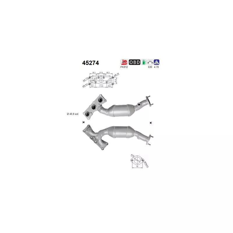 Catalyseur AS 45274