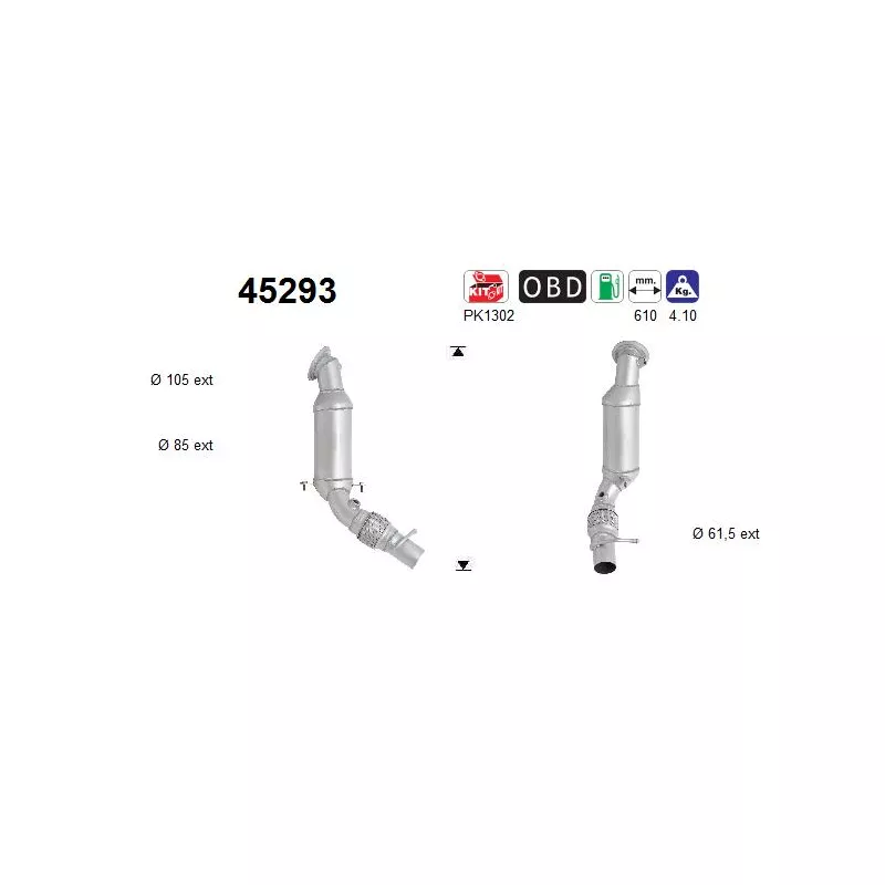 Catalyseur AS 45293