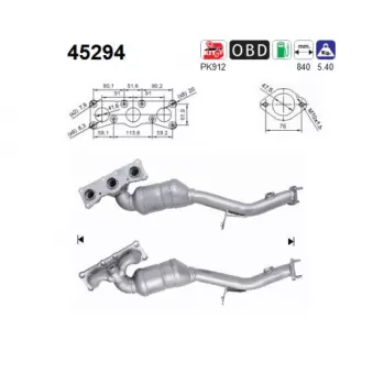 Catalyseur AS 45294