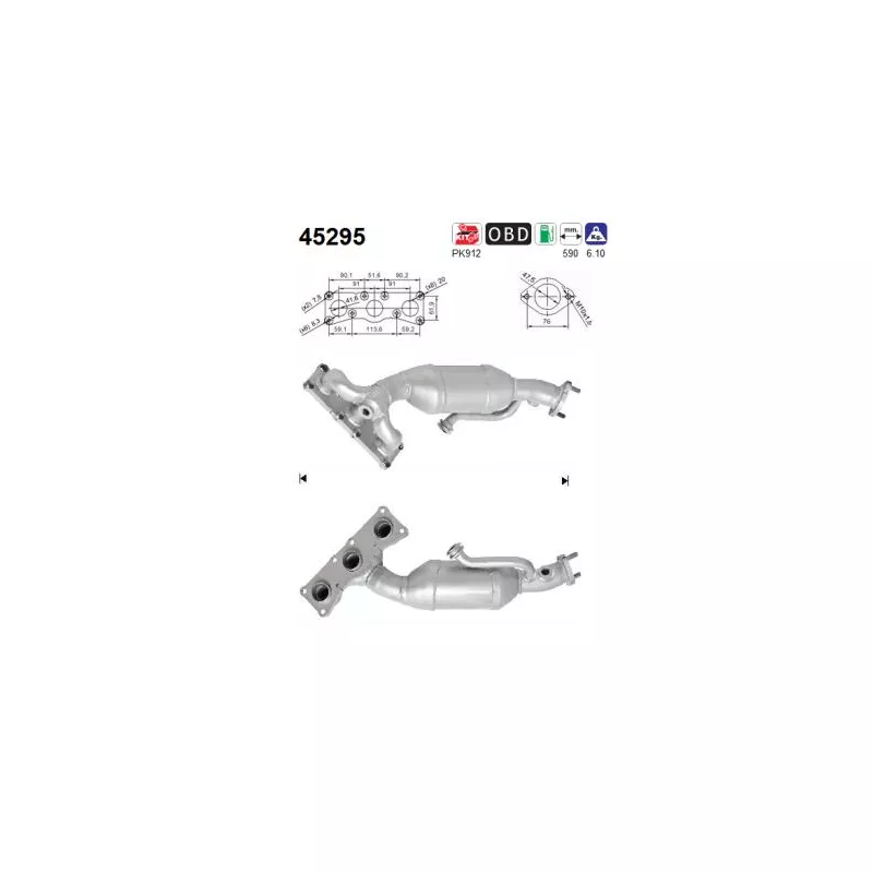 Catalyseur AS 45295